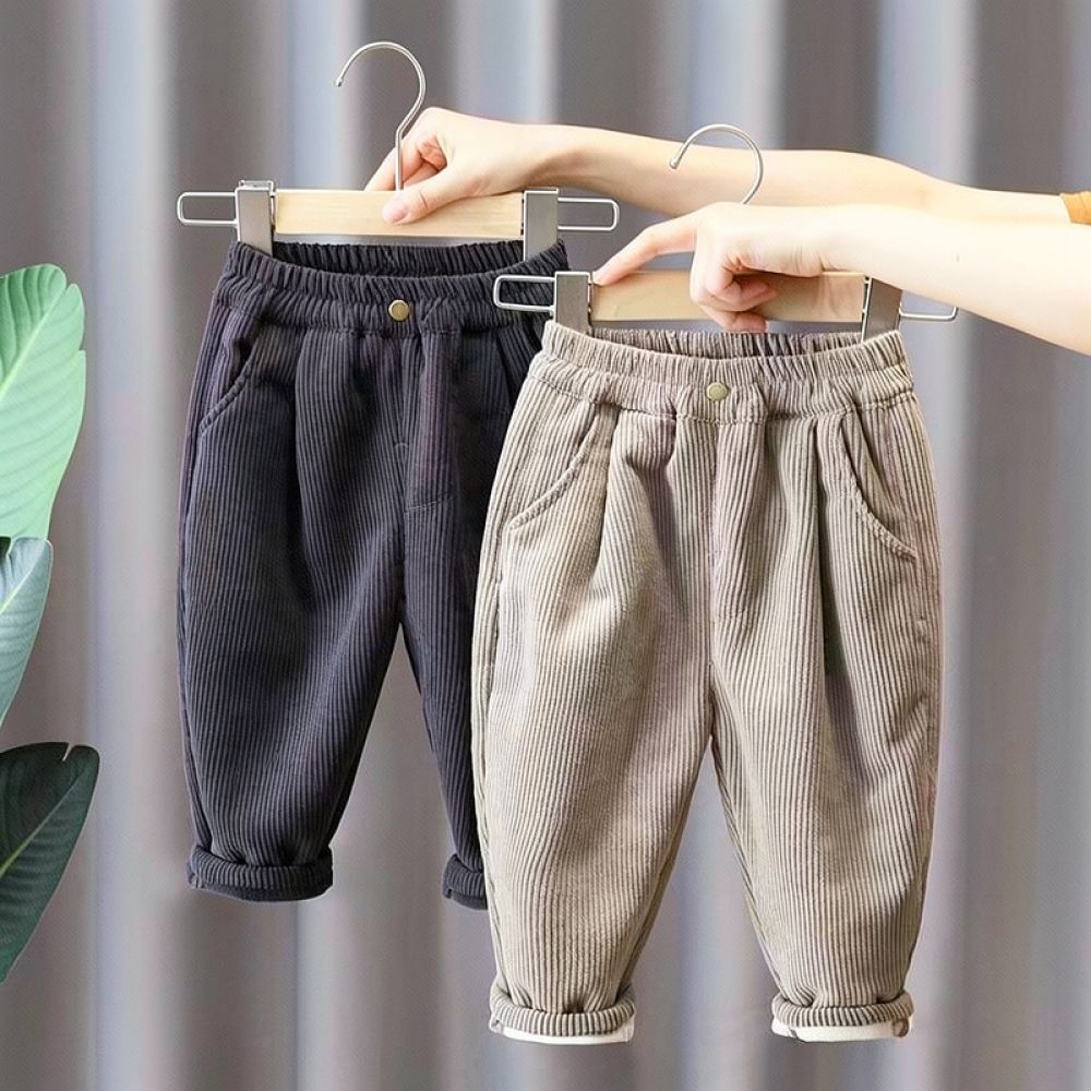 Corduroy Pant Warm - Pantalones de pana con forro polar